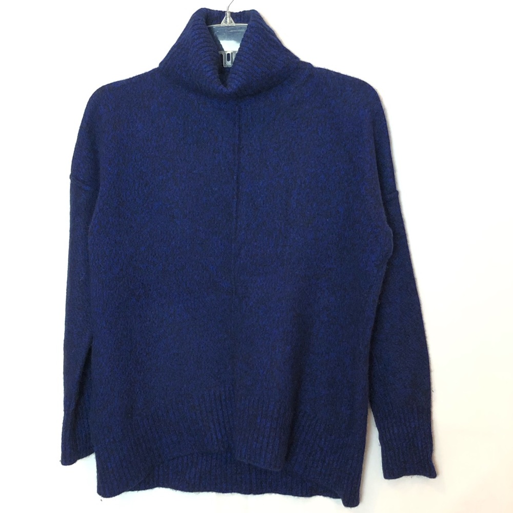 Aqua Turtleneck 100% Cashmere Sweater